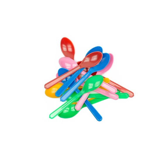 Plastic spoon